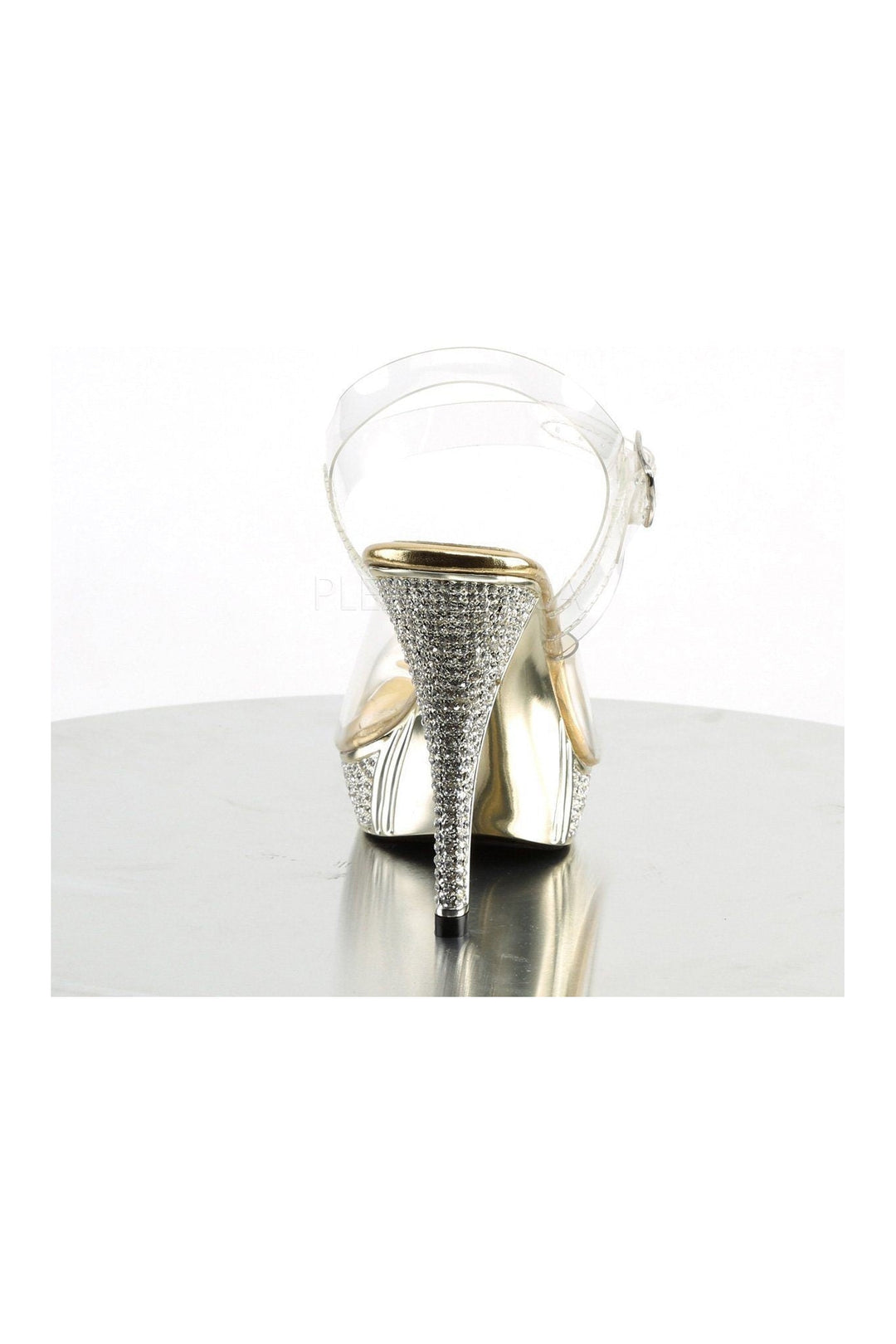 ELEGANT-408 Slide | Clear Vinyl-Fabulicious-Slides-SEXYSHOES.COM