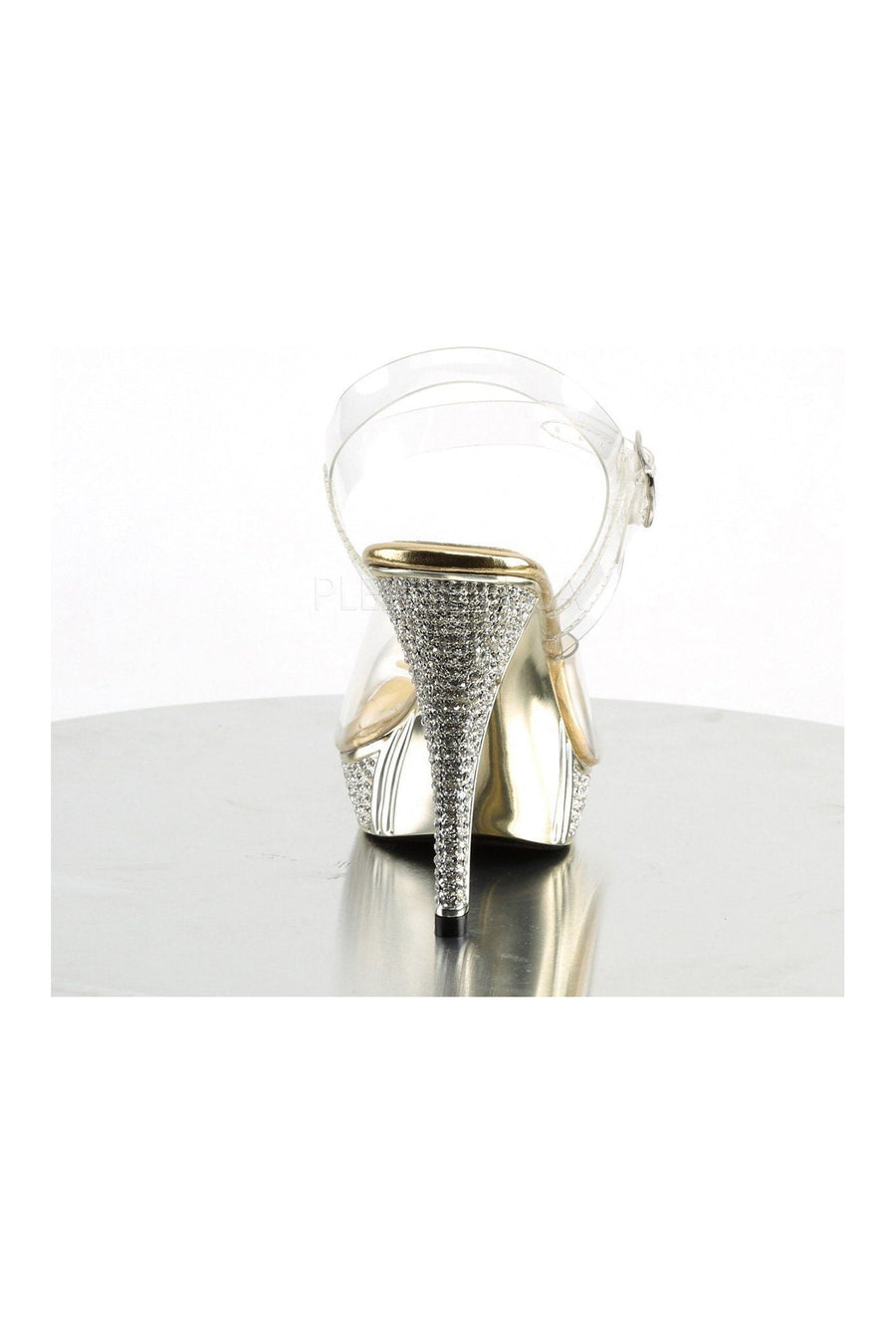 Fabulicious ELEGANT-408 Slide in Clear Vinyl