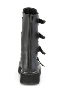 Demonia EMILY-322 Knee Boot in Black Faux Leather