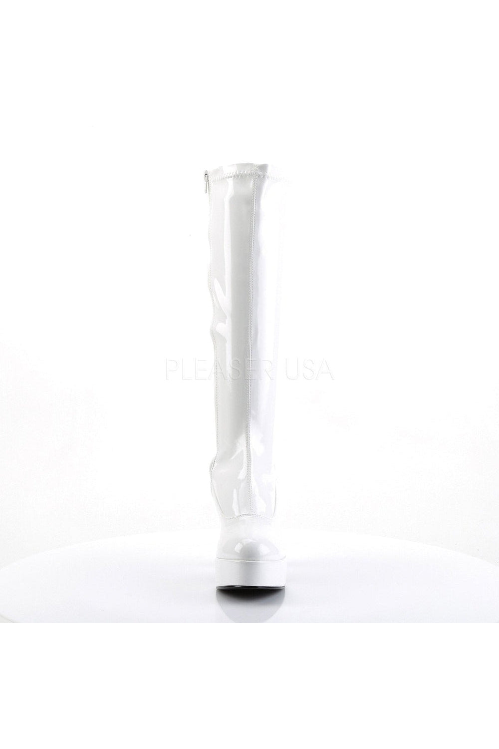 Funtasma EXOTICA-2000 Go Go Boot in White Patent