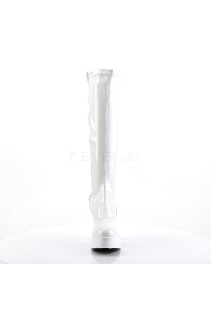 EXOTICA-2000 Go Go Boot | White Patent