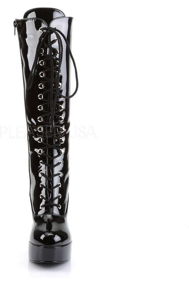 Funtasma EXOTICA-2020 Knee Boot in Black Patent