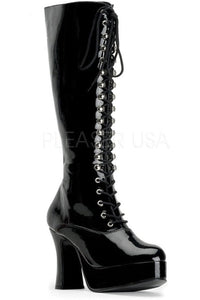 Funtasma EXOTICA-2020 Knee Boot in Black Patent from SexyShoes.com