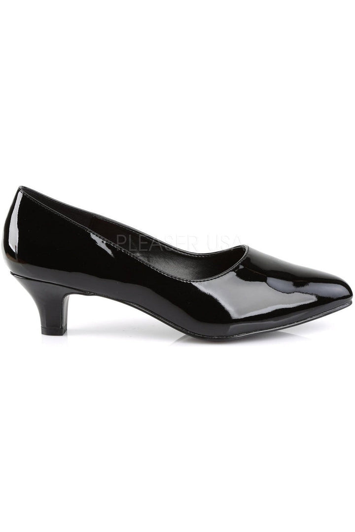 FAB-420 Pump | Black Patent-Pleaser Pink Label-Pumps-SEXYSHOES.COM