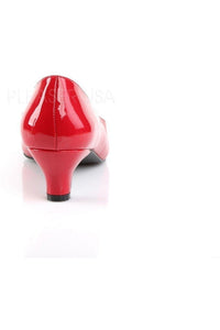Pleaser Pink Label FAB-420 Pump in Red Patent