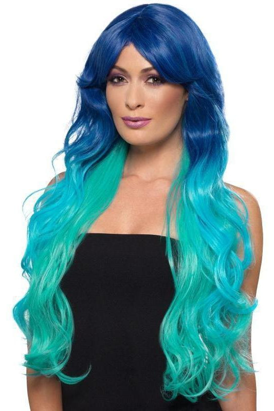 Fashion Mermaid Wig, Wavy, Extra Long | Multi-Fever-SEXYSHOES.COM