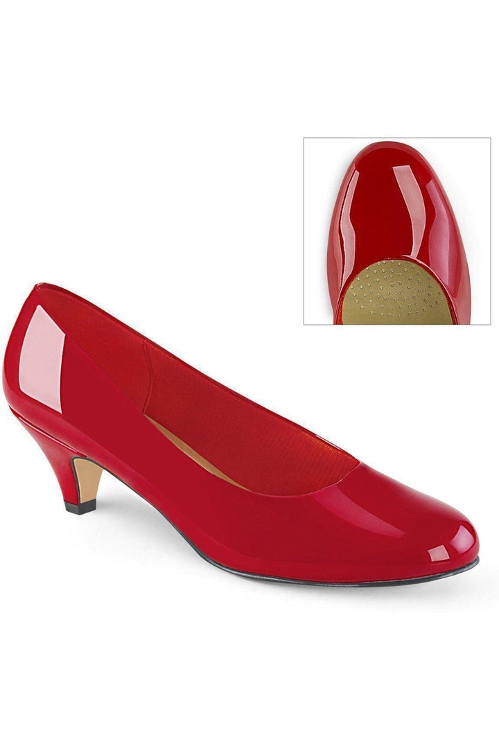 FEFE-01 Pump | Red Patent-Pleaser Pink Label-SEXYSHOES.COM