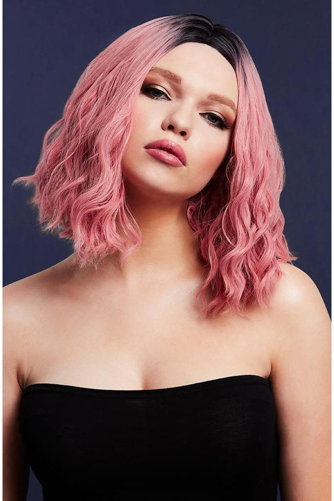 Fever Cara Wig | Ash Pink-Wigs-Fever-Pink-O/S-SEXYSHOES.COM