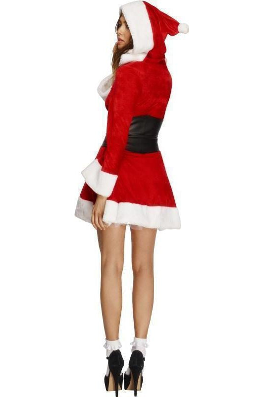 Fever Hooded Santa Costume | Red-Fever-Holiday Costumes-SEXYSHOES.COM