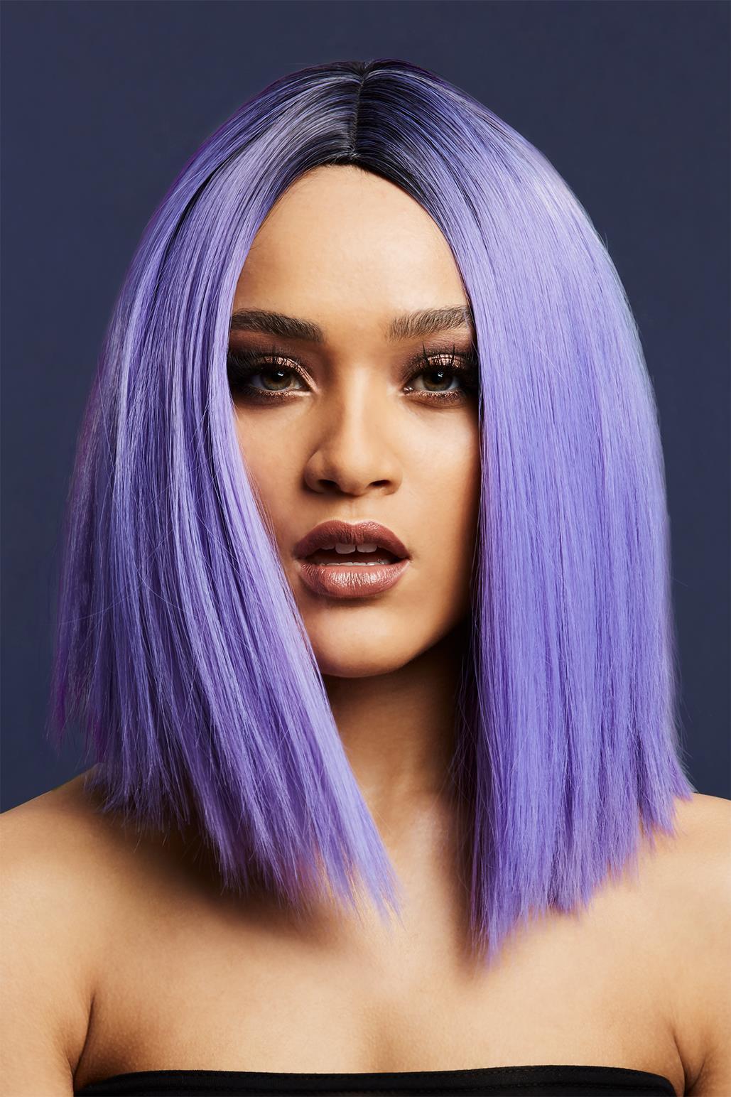Fever Kylie Wig | Violet-Wigs-Fever-Purple-O/S-SEXYSHOES.COM
