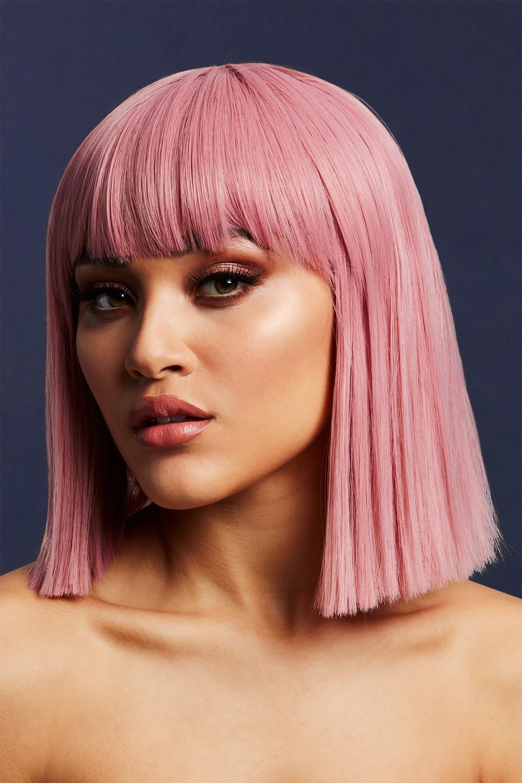 Fever Lola Wig | Ash Pink-Wigs-Fever-Pink-O/S-SEXYSHOES.COM