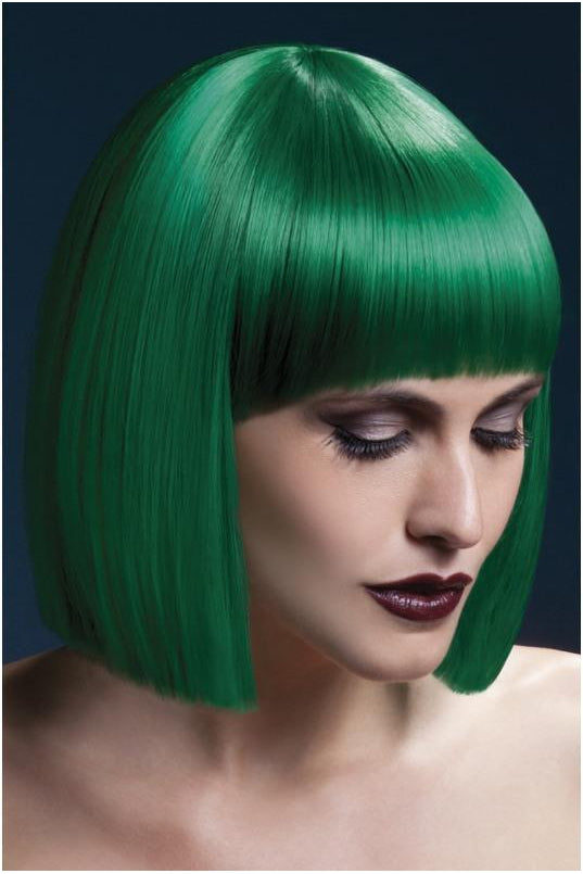 Fever Lola Wig | Green-Fever-Green-Wigs-SEXYSHOES.COM