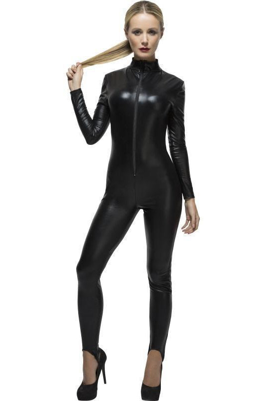 Fever Miss Whiplash Costume | Black-Fever-Black-Fantasy Lingerie-SEXYSHOES.COM