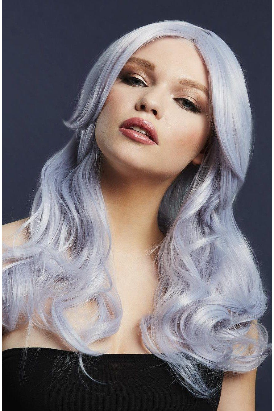 Fever Nicole Wig | Silver Lilac-Wigs-Fever-White-O/S-SEXYSHOES.COM