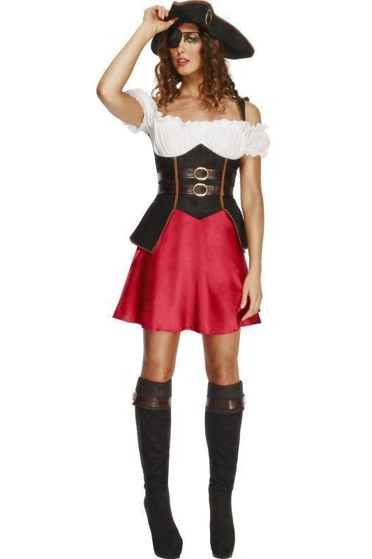 Fever Pirate Wench Costume | Black-Fever-Black-Pirate Costumes-SEXYSHOES.COM