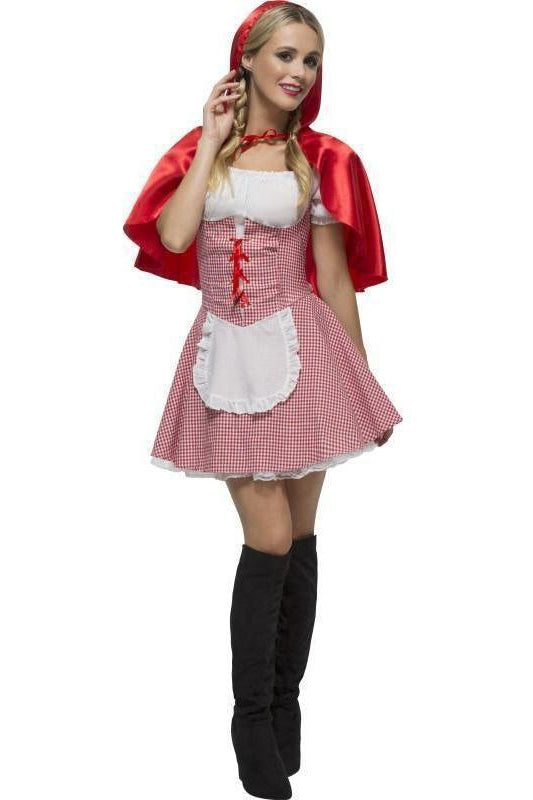 Fever Red Riding Hood Costume | Red-Fever-Red-Fairytale Costumes-SEXYSHOES.COM