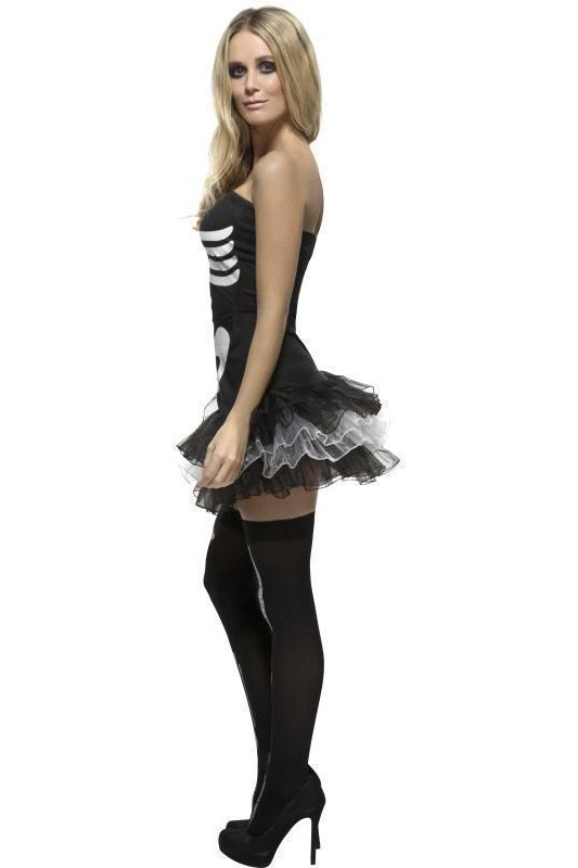 Fever Skeleton Costume | Black-Fever-Zombie Costumes-SEXYSHOES.COM
