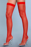 Fishnet Thigh Highs