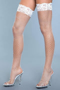 Fishnet Thigh Highs