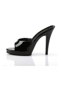 Fabulicious FLAIR-401-2 Platform Slide in Black Patent