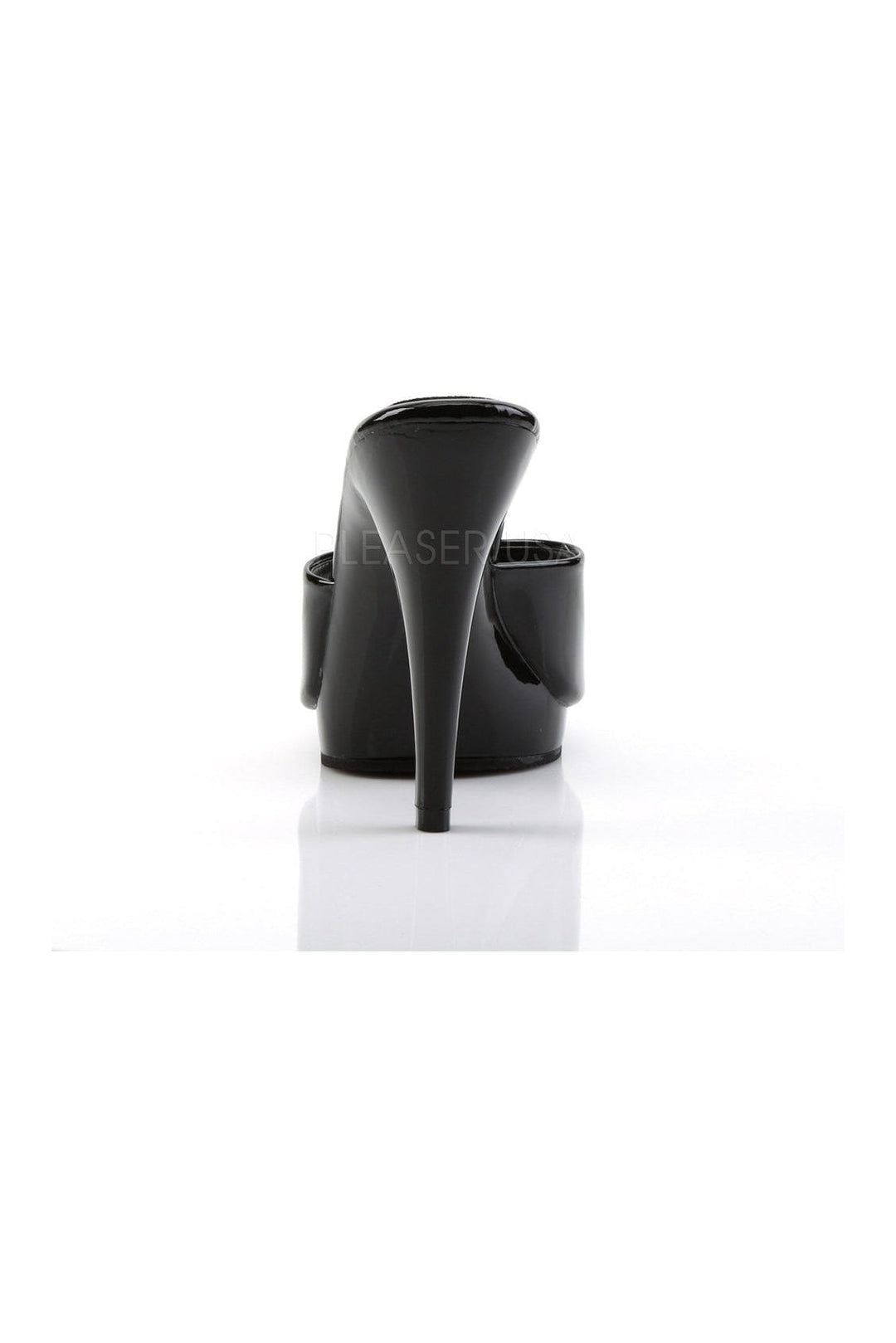 Fabulicious FLAIR-401-2 Platform Slide in Black Patent