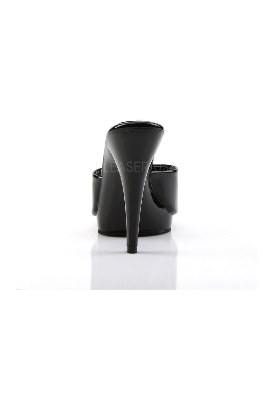 Fabulicious FLAIR-401-2 Platform Slide in Black Patent