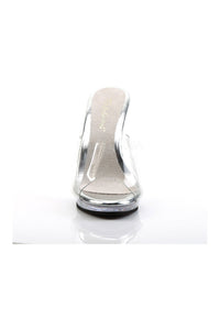 Fabulicious FLAIR-401 Platform Slide in Clear Vinyl