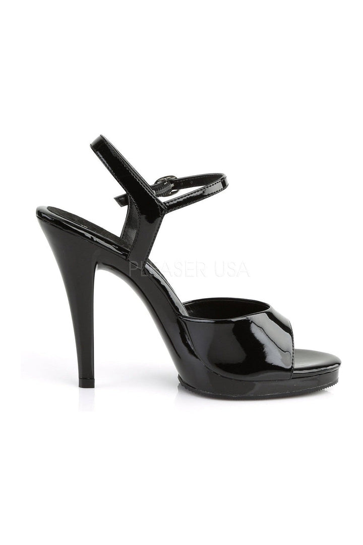 FLAIR-409 Sandal | Black Patent-Fabulicious-Sandals-SEXYSHOES.COM