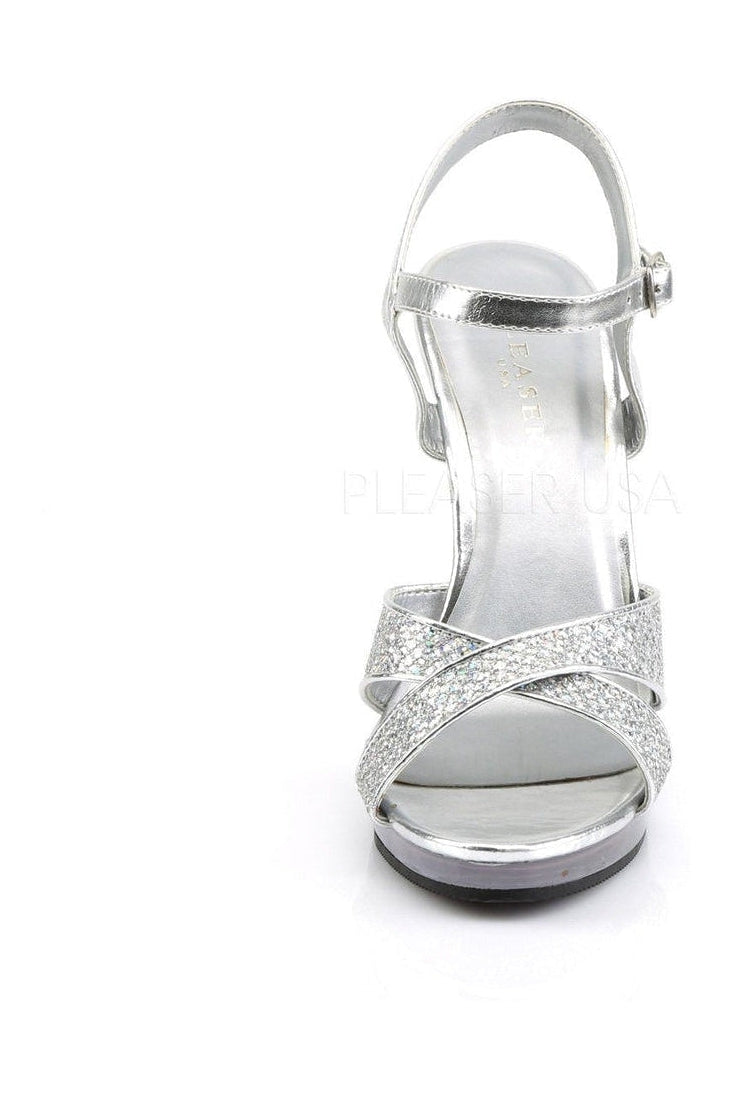FLAIR-419(G) Sandal | Clear Glitter-Fabulicious-Sandals-SEXYSHOES.COM