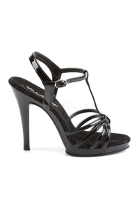 Fabulicious FLAIR-420 Sandal in Black Patent