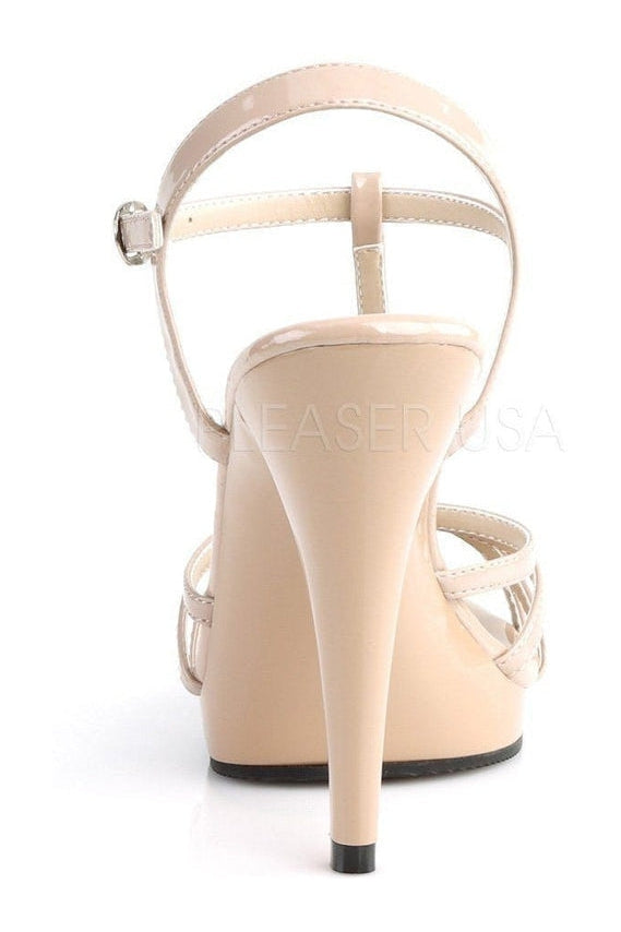 Fabulicious FLAIR-420 Sandal in Nude Patent