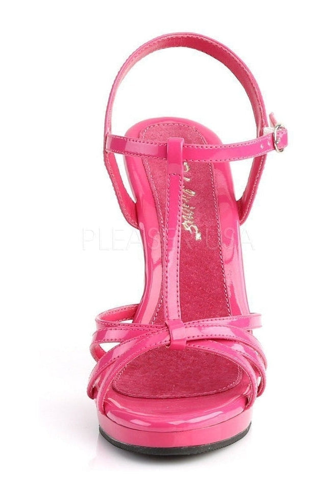 Fabulicious FLAIR-420 Sandal in Pink Patent