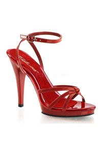 Fabulicious FLAIR-436 Sandal in Red Patent from SexyShoes.com