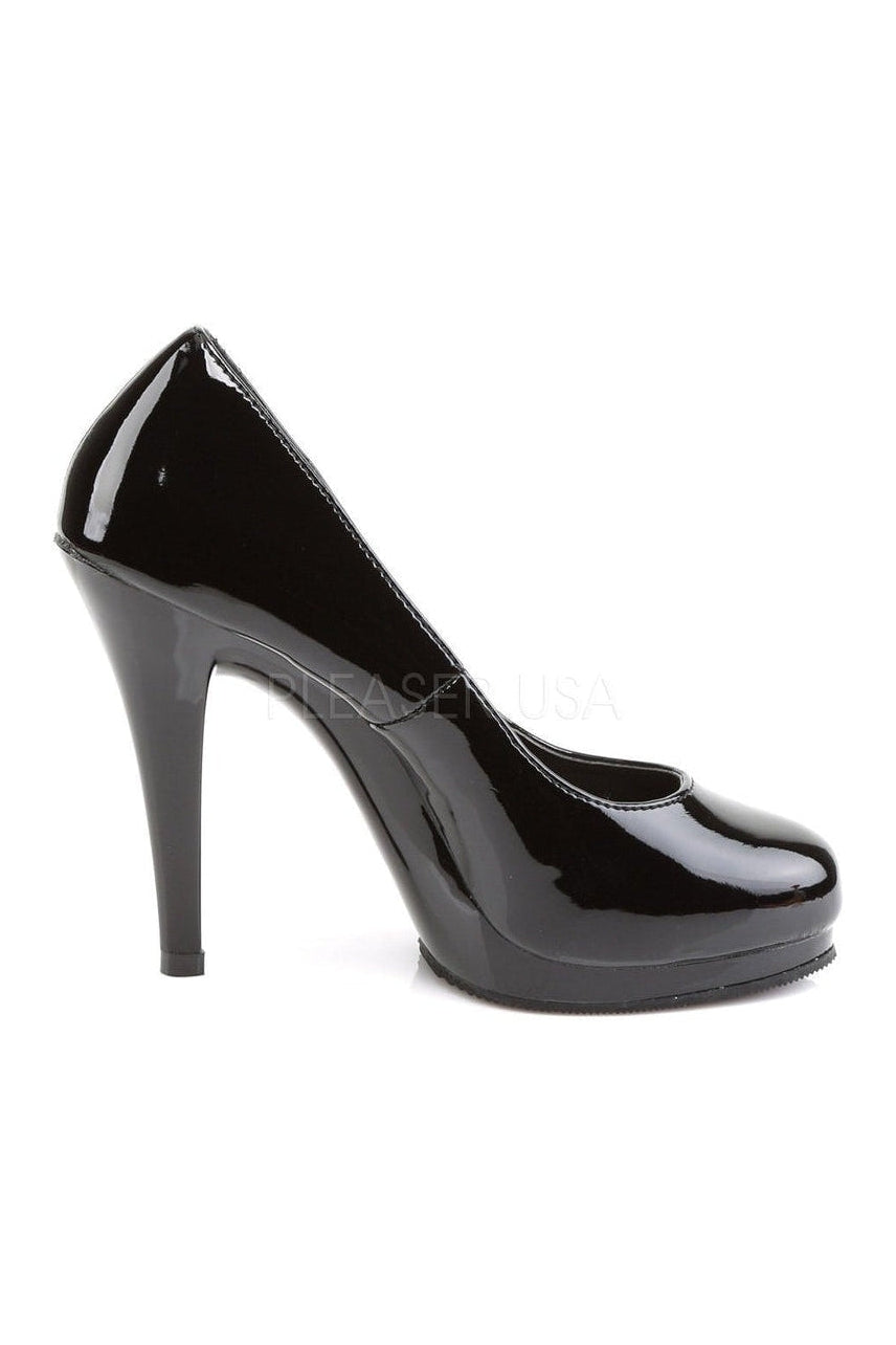 Fabulicious FLAIR-480 Pump in Black Patent