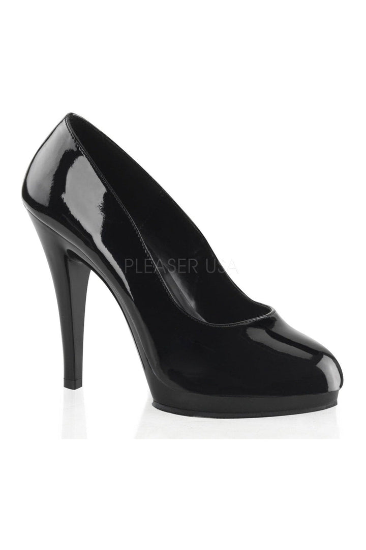 FLAIR-480 Pump | Black Patent-Fabulicious-Black-Pumps-SEXYSHOES.COM