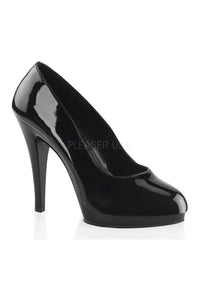 Fabulicious FLAIR-480 Pump in Black Patent from SexyShoes.com