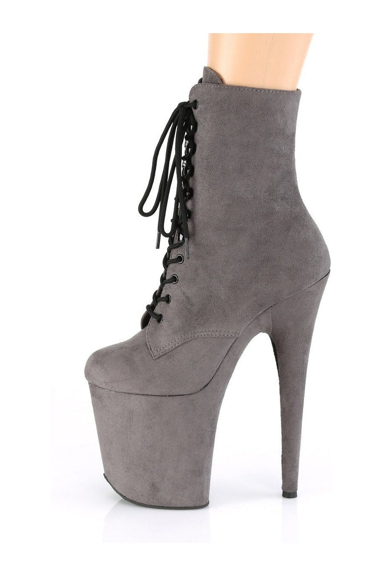 FLAMINGO-1020FS Stripper Ankle Boot-Ankle Boots-Pleaser-SEXYSHOES.COM