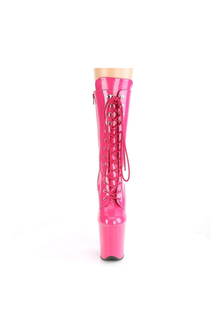 FLAMINGO-1050 Exotic Boot | Fuchsia Patent