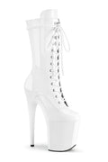 FLAMINGO-1050 Exotic Boot | White Patent