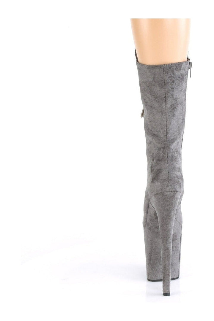 FLAMINGO-1050FS Stripper Knee Boot-Knee Boots-Pleaser-SEXYSHOES.COM