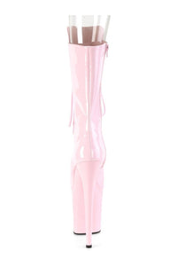 Pleaser FLAMINGO-1051 Exotic Boot in Pink Patent