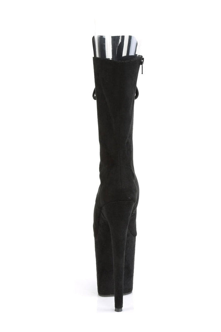 FLAMINGO-1051FS Stripper Knee Boot-Knee Boots-Pleaser-SEXYSHOES.COM