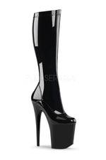 FLAMINGO-2000 Platform Boot  | Black Patent