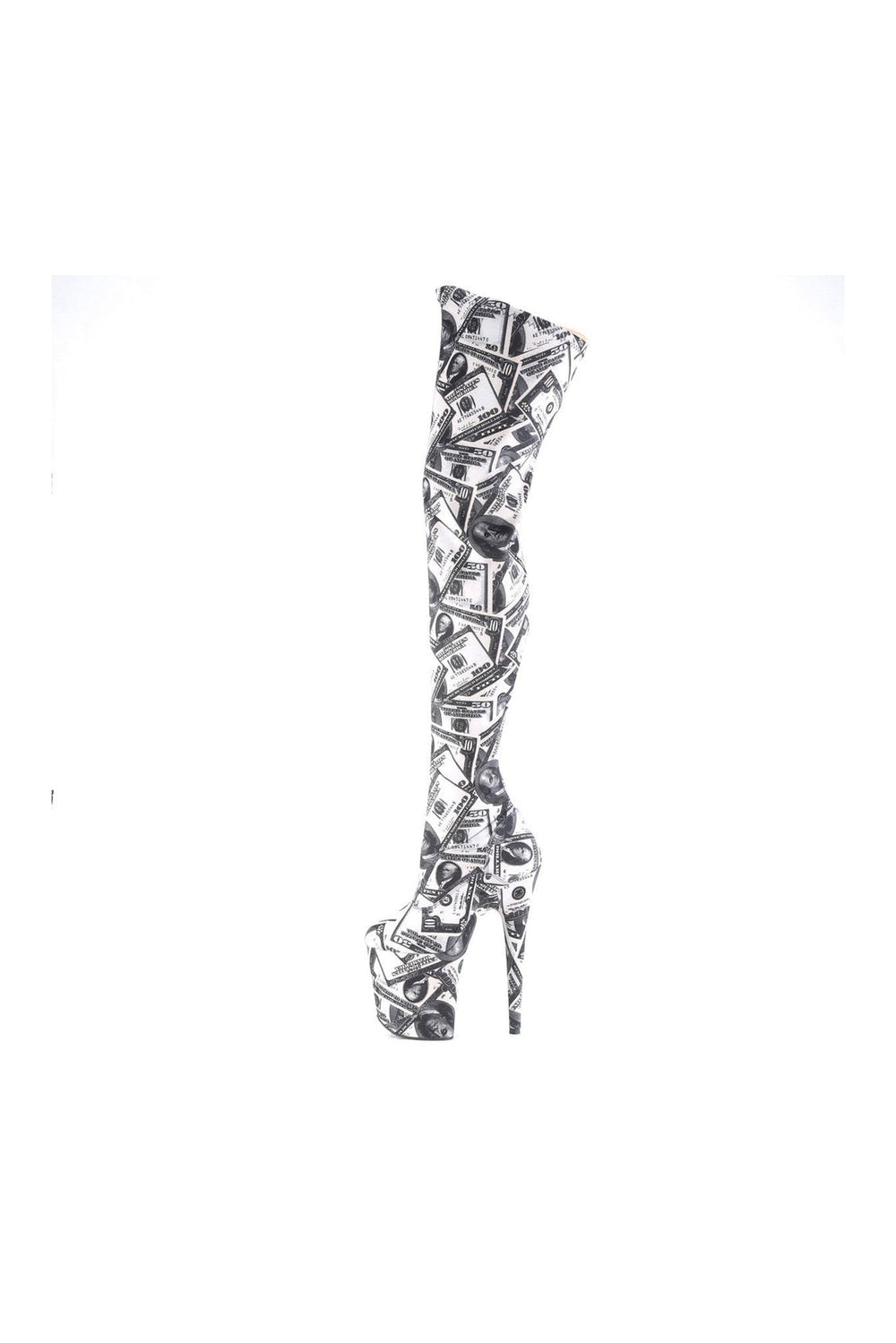 Pleaser Thigh Boots Platform Stripper Shoes | Buy at Sexyshoes.com