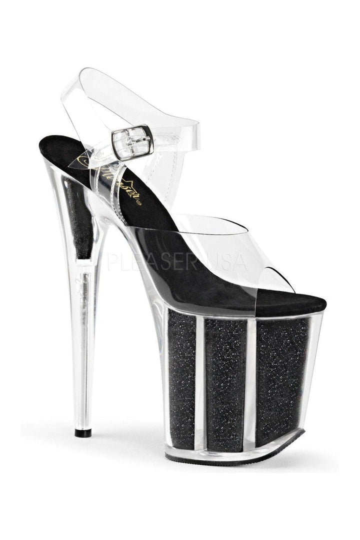 Pleaser Black Sandals Platform Stripper Shoes | Buy at Sexyshoes.com