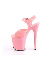 Pleaser FLAMINGO-808N Platform Sandal in Pink Faux Leather