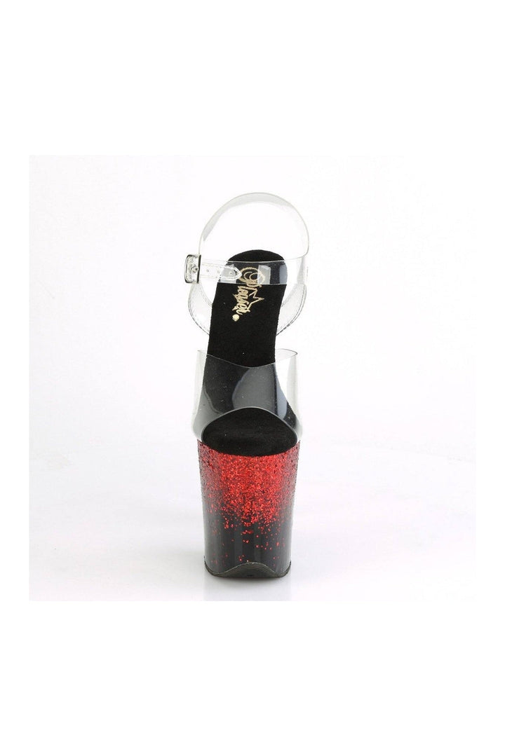 FLAMINGO-808SS Exotic Sandal | Clear Vinyl