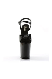 Pleaser FLAMINGO-809 Platform Sandal in Black Patent