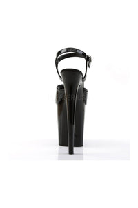 Pleaser FLAMINGO-809 Platform Sandal in Black Patent