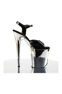 Pleaser FLAMINGO-809 Platform Sandal in Black Patent